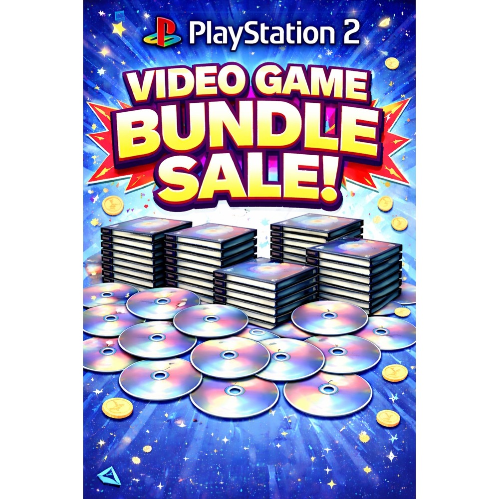 Playstation‎ 2 Video Game Bundle
